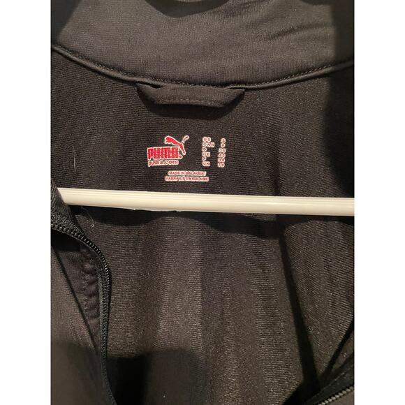 Puma long sleeve black zip up size small - Picture 3 of 3